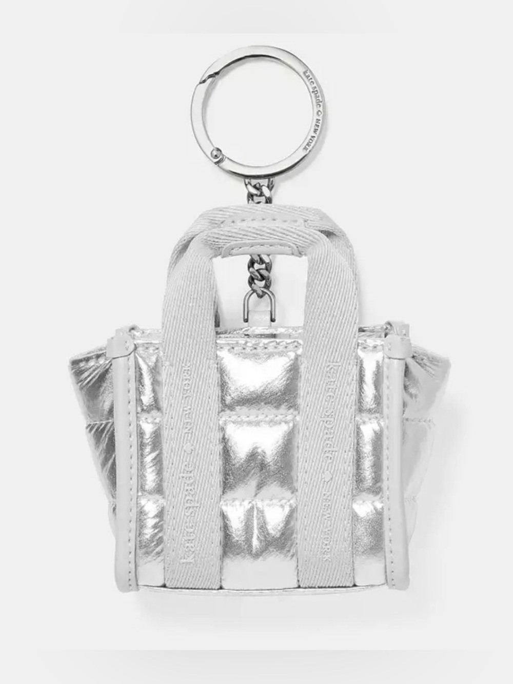 KATE SPADE MICRO KIP PUFFY BAG CHARM
